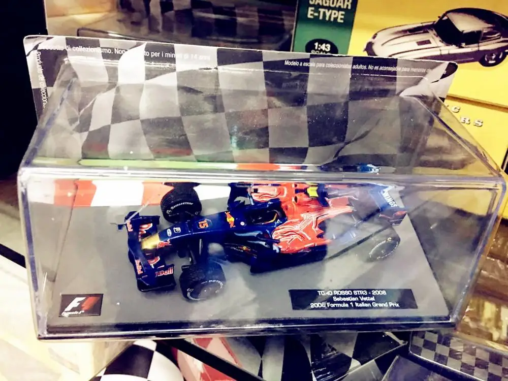 1/43 IXO F1 TORO красный STR3 2008 Себастьян Vettel литая машина|Наземный транспорт| |