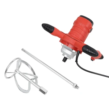 

Industrial Grade Mixer Electric Speed Control Handheld Paint Cement Plaster Mortar Coat Mixer Putty Powder Mixing Machine EU UK