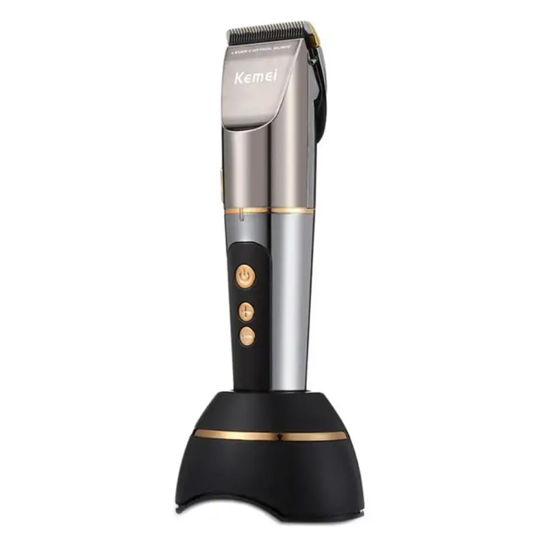 

Kemei KM-9160 Hair Trimmers Quick Charging Electric Hair Clipper Salon Tool