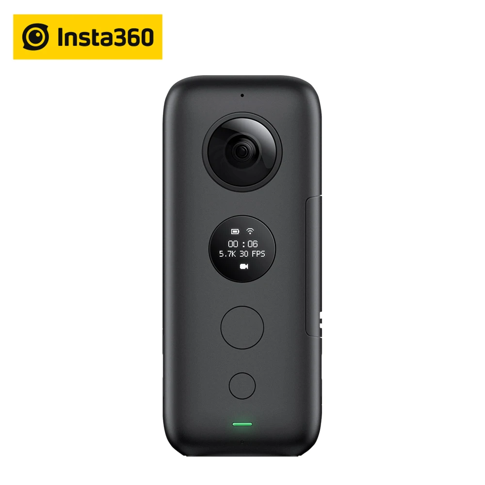 Insta360 ONE X Экшн-камера VR Insta 360 панорамная камера 5,7 K видео 18MP фото с зарядным устройством для аккумулятора селфи Stic