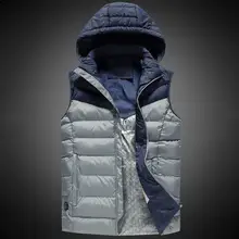 Осень и Новинка зимы Стиль настраиваемый нагреваемый жилет Модный USB Перезаряжаемые 3-х уровневый тепловой жилет для Для мужчин