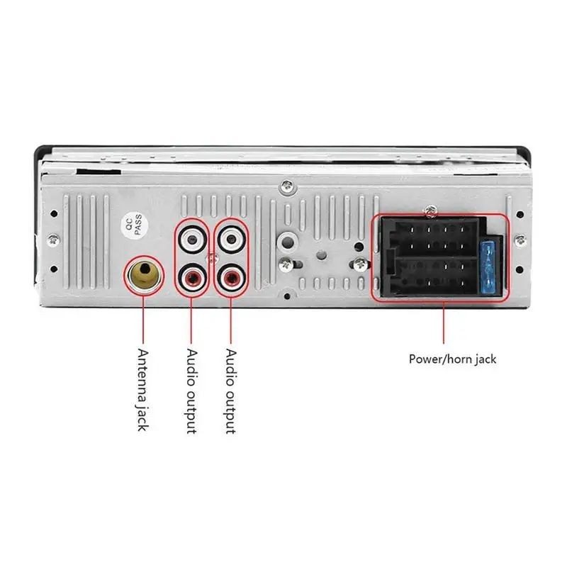 Автомобильный MP3 плеер с дистанционным управлением стерео система Bluetooth FM USB AUX
