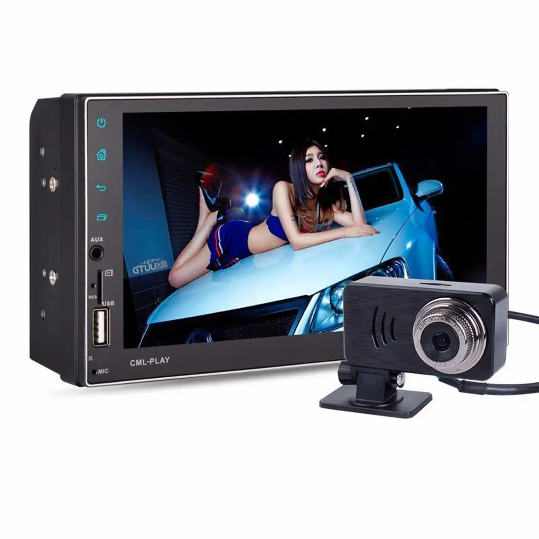  7 ''auto Stereo MP5 Player 2 Din Auto Radio FM Bluetooth Touchscreen Android 8.0 TF USB Auto Video 