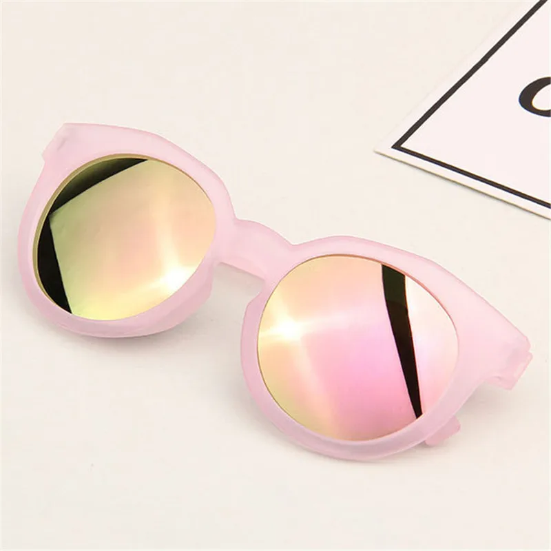 Fashion Candy Color Sunglasses Kids Anti-UV Polarized Sun Glasses for Children Boys Girls Travel Goggles Baby Sun-Shading