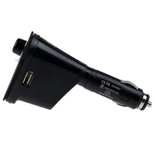 Автомобильный комплект MP3-плеер беспроводной fm-передатчик модулятор USB разъем для SD и MMC с пультом дистанционного управления