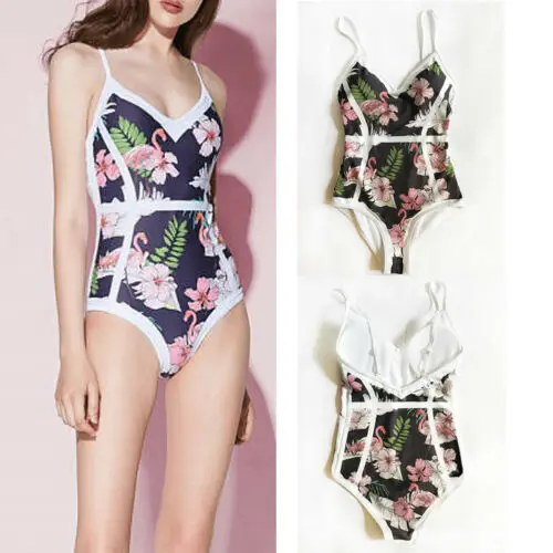 

2019 New Fashion Swimwear Women Ladies Swimwear One Piece Swim Suit Swimming Costumes