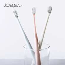 Kinepin 3 шт модная зубная щетка Антимикробная тонкая коническая полиэфирная нить ионная щетина зубной щетки зубные щетки для взрослых