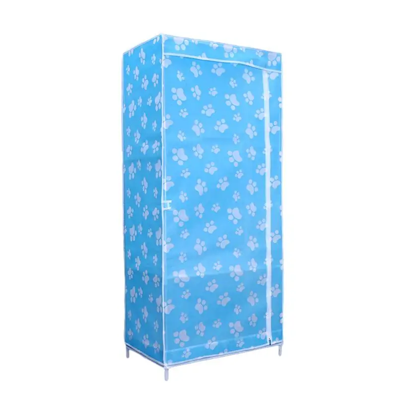 

150x70x45 cm Dampproof Fabric Portable Sturdy Dustproof Movable Wardrobe Closet Clothes Storage Clothes Organizer