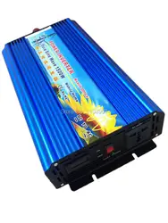 Солнечные фотоэлектрические сети 1500 w DC12V/24 V постоянного тока до AC220V чистый синус волны инвертор солнечной установки для защиты от