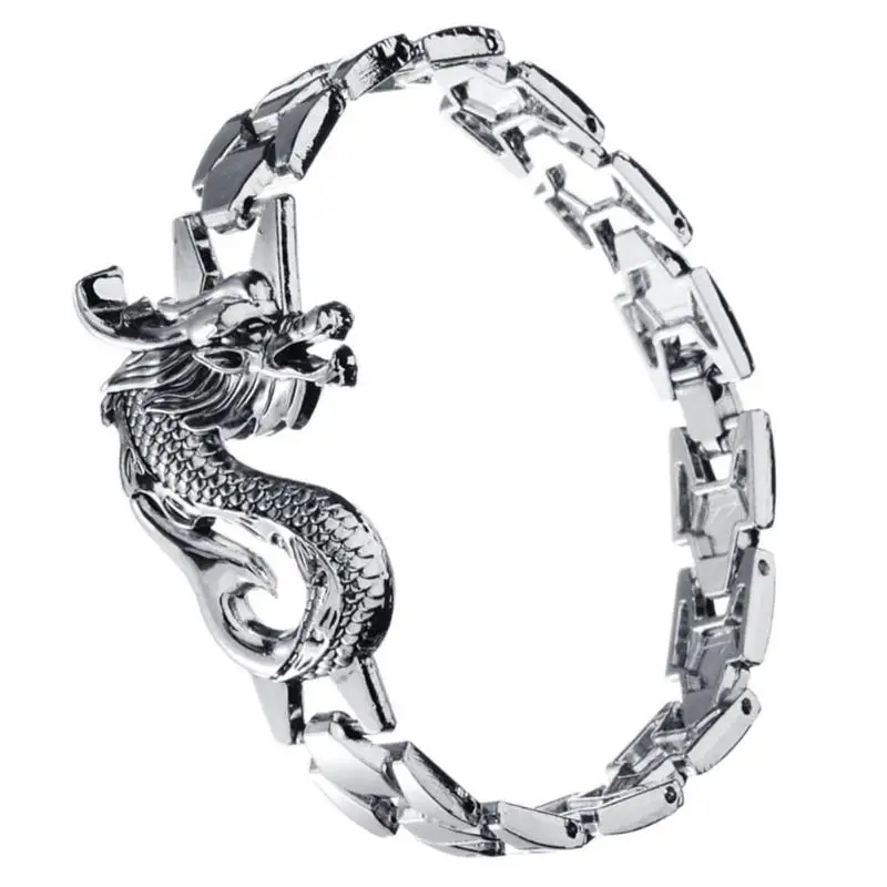 Подвеска в виде волка для мужчин Scorpion Dragon браслет из кожи и нержавеющей стали