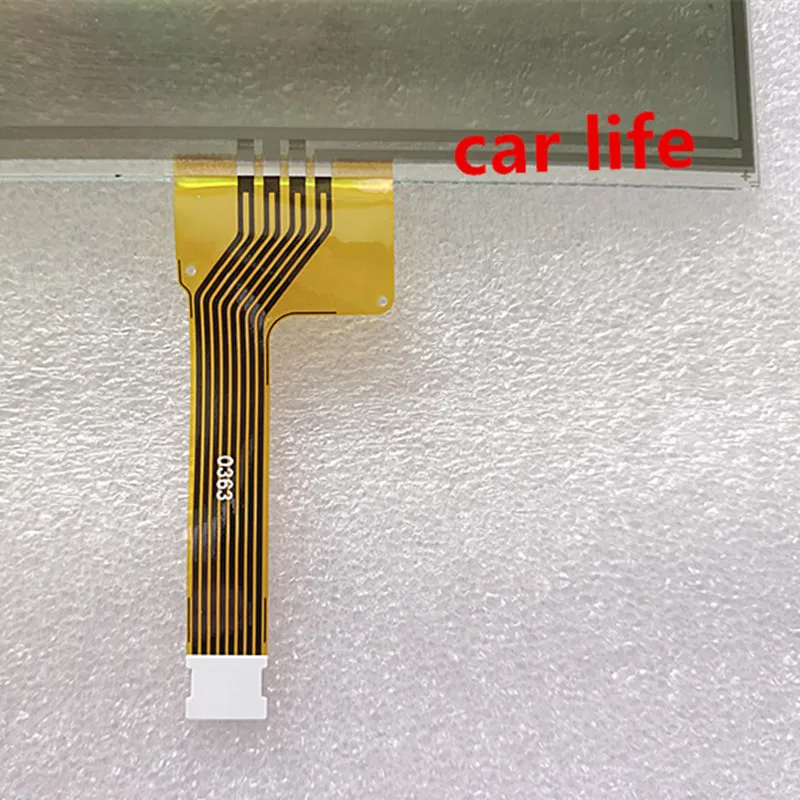 

Новый 6,5 дюймовый 8-контактный стеклянный сенсорный экран панель дигитайзер объектив панель для путешествий автомобильный DVD-плеер gps навигация LQ065T5GG64 ЖК