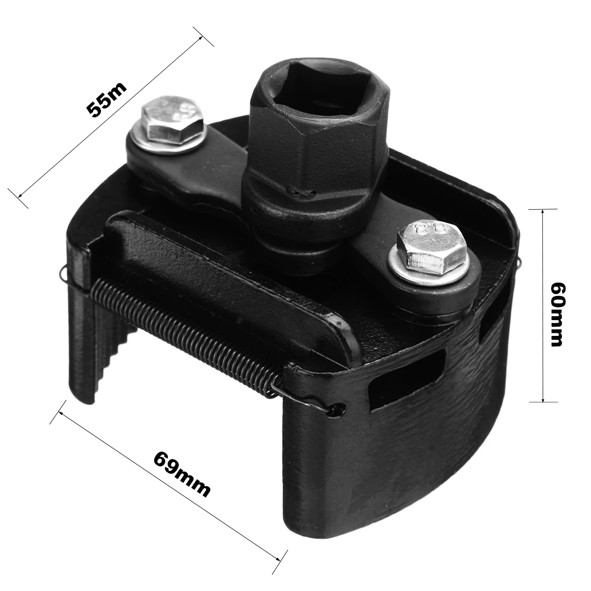60-80 мм регулируемый двухкоготочный фильтр гаечный ключ масляный фильтр гаечный ключ 1/2 дюйма