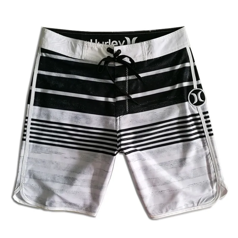 

2019 Summer New Brand Board Shorts Mens Quick Dry Beach Shorts Elastic Surfing Fitness Gym Shorts Boardshorts