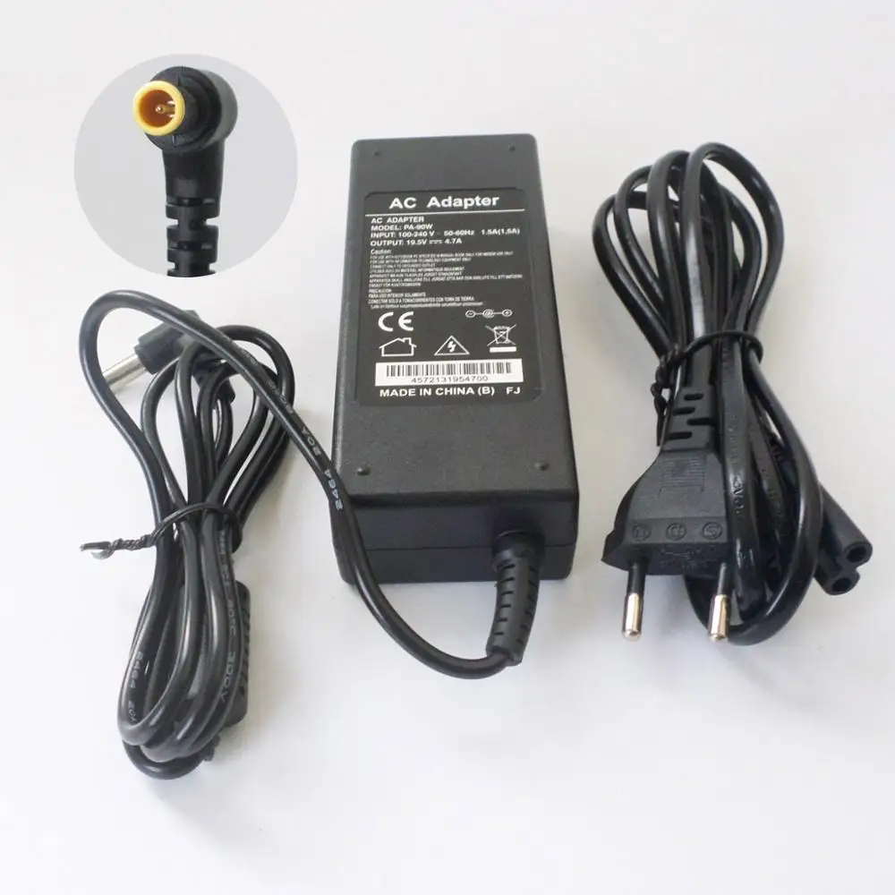 90 Вт адаптер переменного тока для Sony VGN CS FW SZ BX FE FS PCG 6G4L 792L шнур питания зарядное