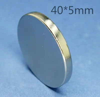 

36pcs Neodymium magnet 40x5 mm gallium metal super strong magnets 40*5 big round powerful permanent magnetic 40 x 5 magnet