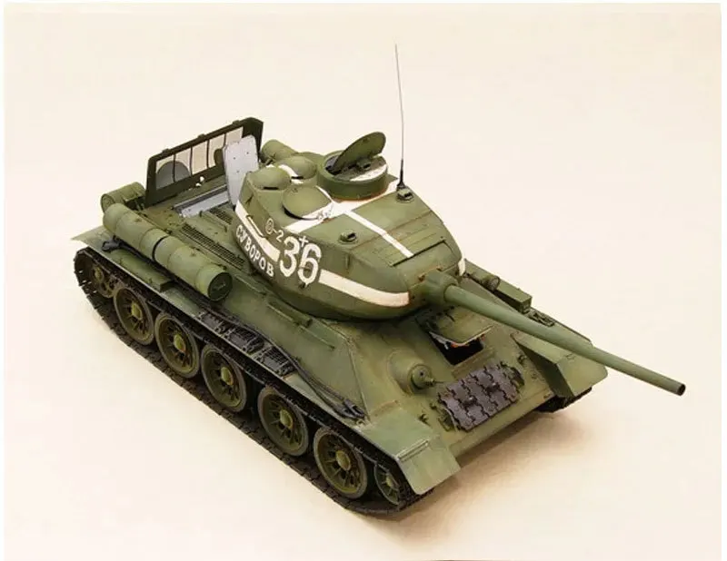 

Die Casting 1/48 Soviet T34 Diy Kit Building Internal Structure Model Complete Horn Mounting Tank Toy Craft Model Military Tank