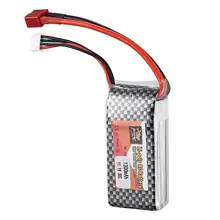 Zop Мощность 1300 мАч 11,1 В 30C 3 S 1 P Lipo батарея T Plug перезаряжаемые Lipo для Rc Quadcopter автомобиль Лодка