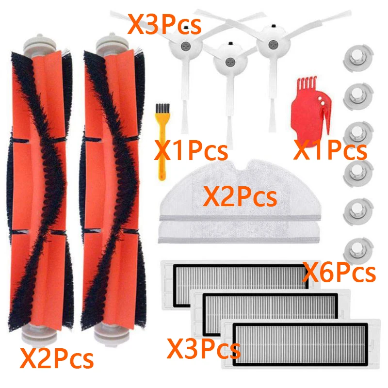 

2019 For Xiaomi Mi Robot Roborock S50 S51 Roborock Vacuum Cleaner Part Kit