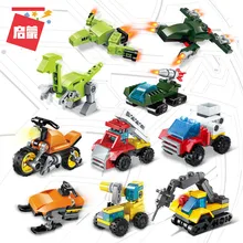 10Pcs/Set Engineering Vehicle Transformation Building Blocks Bricks Model Kids Toys For Children Educational Parent-Child Toys 10Pcs/Set Engineering Vehicle Transformation Building Blocks Bricks Model Kids Toys For Children Educational Parent-Child Toys
