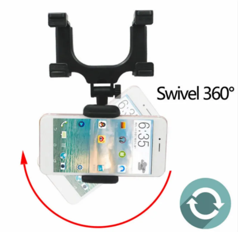  Auto Rückspiegel Halterung Halter Stehen Cradle Für Handy GPS Universal