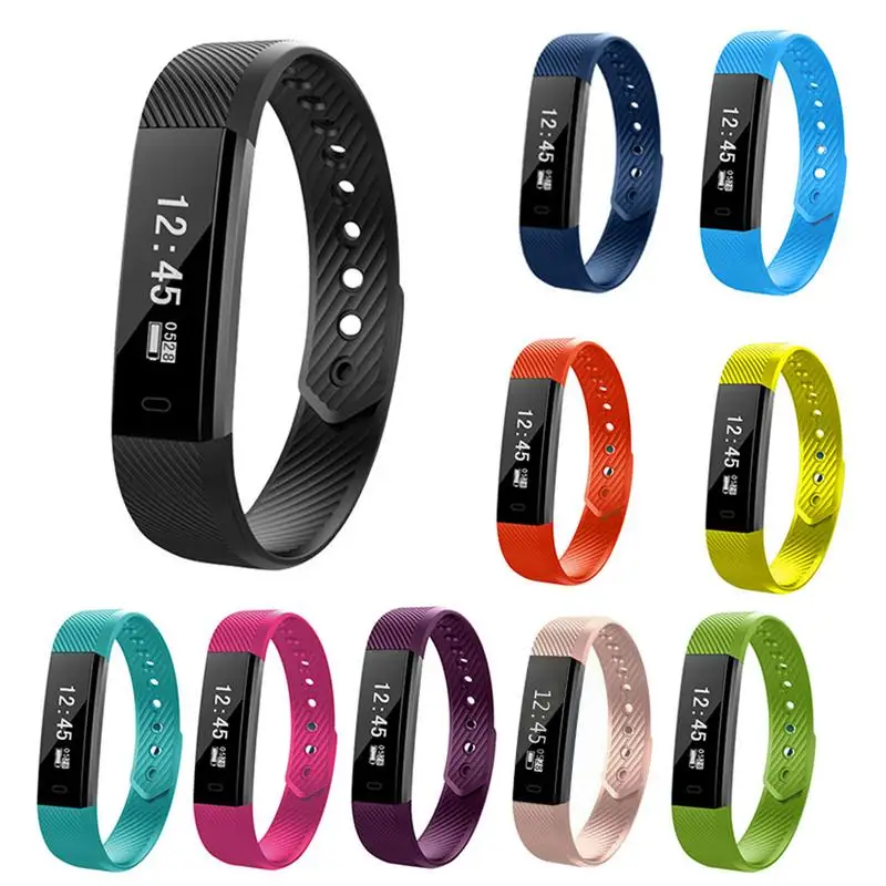 New Smart Bracelet Heart Rate Detection Sports Step Bracelet Smart Band