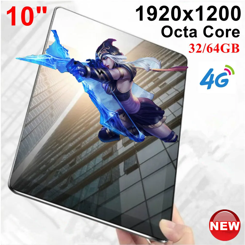 KUHENGAO New Updated 10 inch Google tablet MT6753 Octa Core 32GB 64GB IPS Tablets pcs 1920x1200