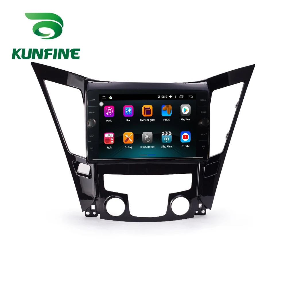 Cheap Octa Core RAM 4GB Android 8.1 Car DVD GPS Navigation Player Deckless Car Stereo for Hyundai Sonata 2011 2012 2013 Radio Unit 4