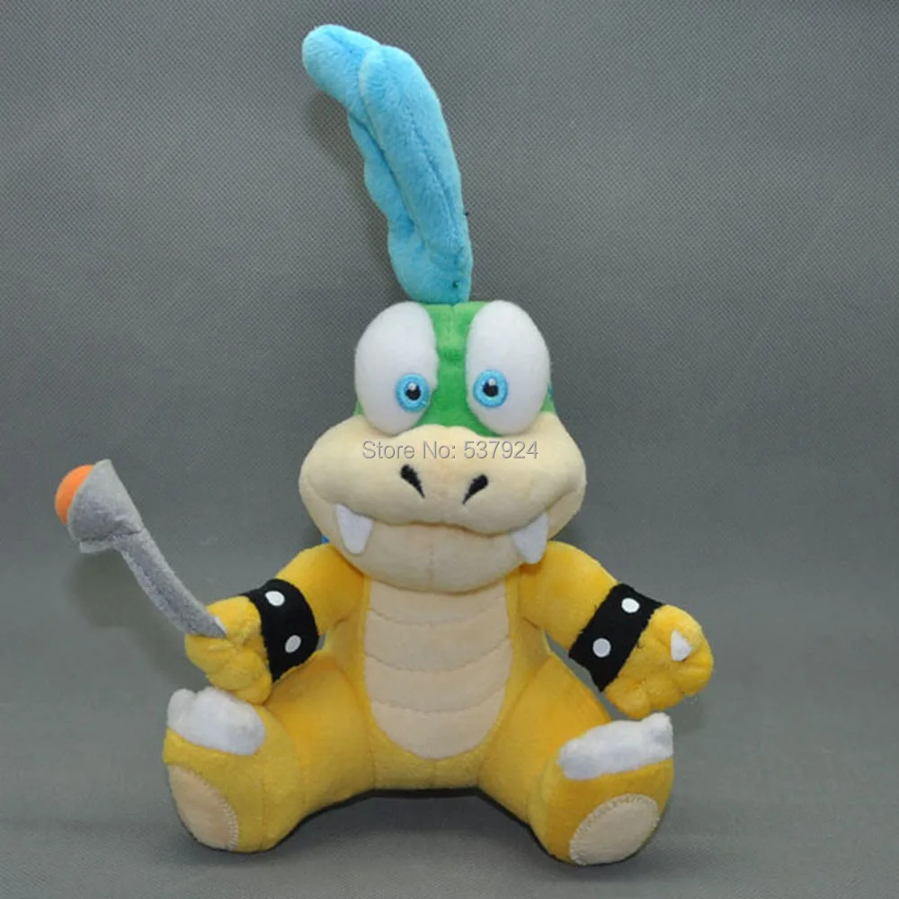 Новый Марио 6 стилей Iggy Koopa с зеленой травой Ларри Лемми стоячий шар Lemmy Венди О.