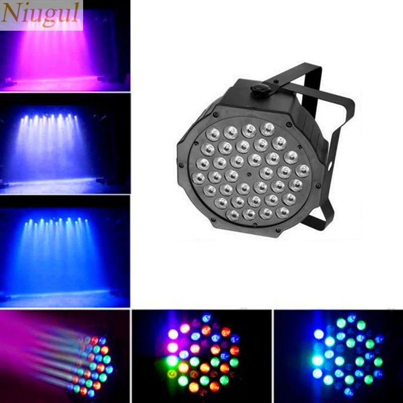 

36X3W LED Par Light DJ LED RGB Par Lights RGB Wash Disco Light DMX512 Controller Effect For Home Paty KTV Stage Lighting Lamp