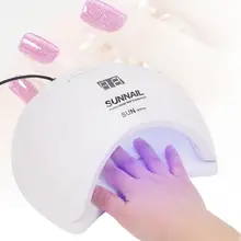 УФ светодиодный светильник Профессиональный 50 Вт дизайн ногтей светодиодный светильник Сушилка Гель-лак аппарат для маникюра ногтевые лампы n