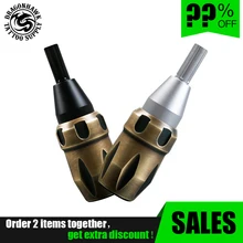 Дизайн регулируемая Татуировка Картридж ручка трубка для картриджа иглы Профессиональный татуировщик поставка