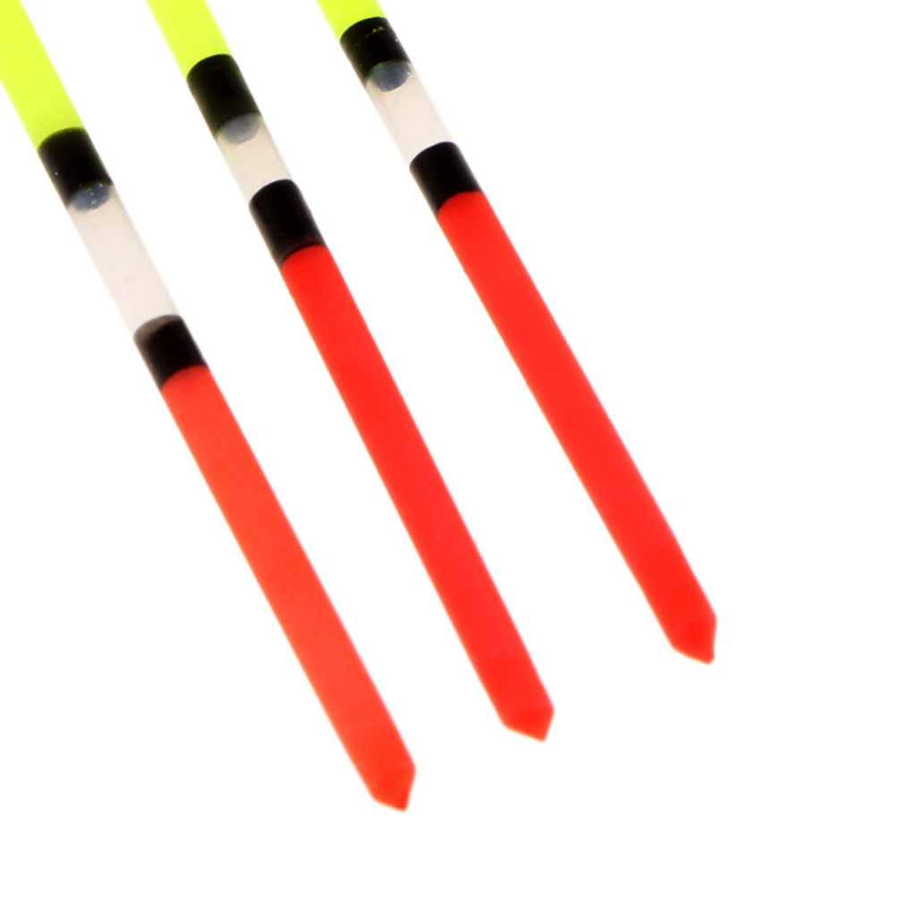 100Pcs Plastic Long Tail Vert Fishing Float Floating Stick Tube Sports Fishing Float Tube For Fishing Accessories