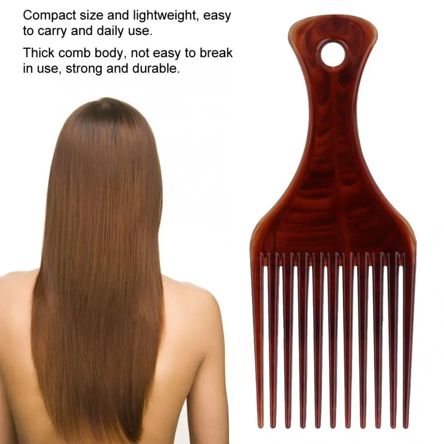 

Hairbrush Retro Oil Hair Hairdressing Combs Portable Wide Large Tooth Hairstyle Insert Updo Comb Professional Hair Comb