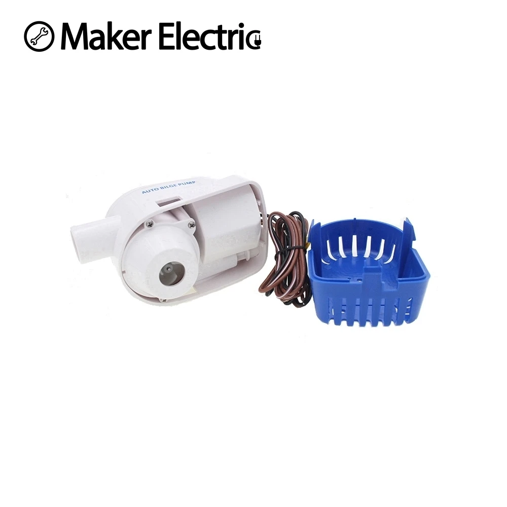 Free shipping,DC 12V/24V 600GPH Automatic bilge pump,submersible boat water pump,electric pump for boats.Bilge Pump 12v
