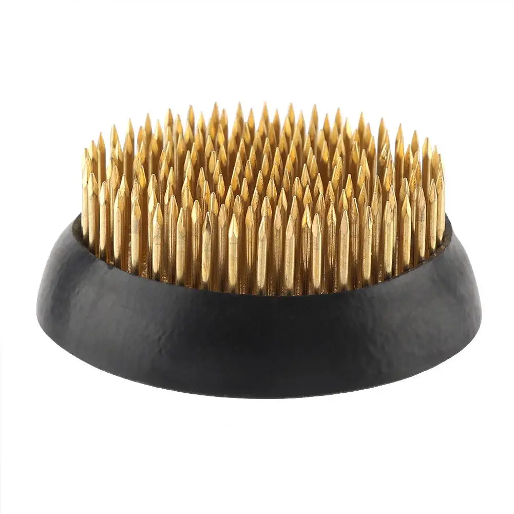 

1Pcs Round Flower Arrangement Pin Ikebana Kenzan Flower Decoration Fixed Arranging Tool