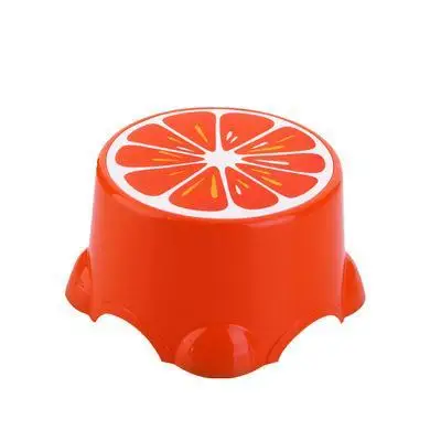 

convenient carry and Size 360g are store Stools Non-Slip Small Pattern Fruit stools Children Plastic Thick Household