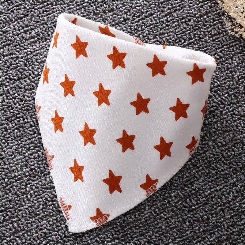 Бандана нагрудник для детей с 7 рисунками милый мягкий хлопковый Детский шарф