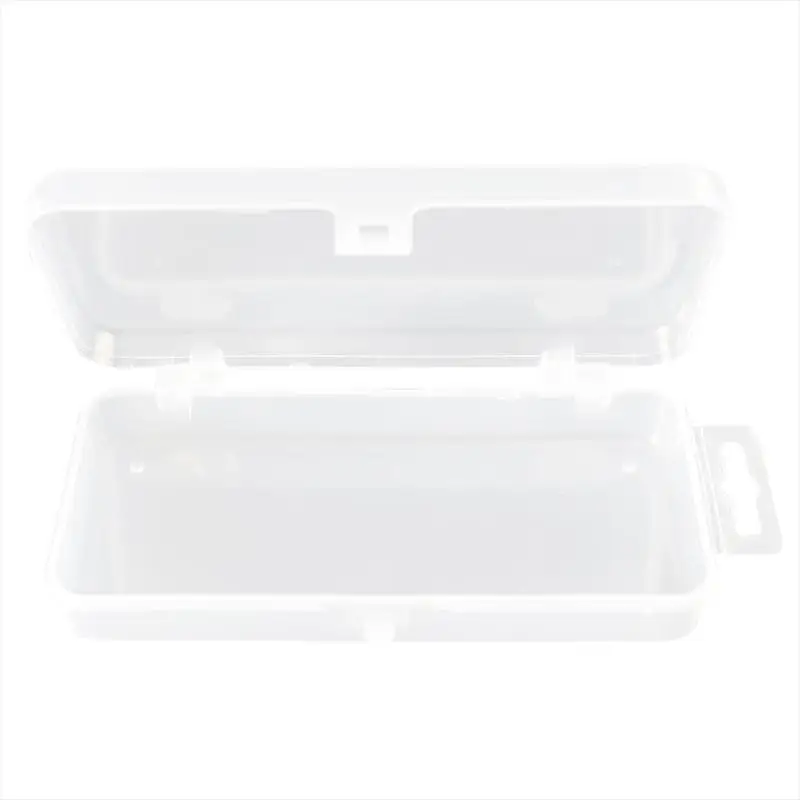 

No Grid Empty Fishing Lure Hooks Bait Tackle Boxes Storage Case Organizer