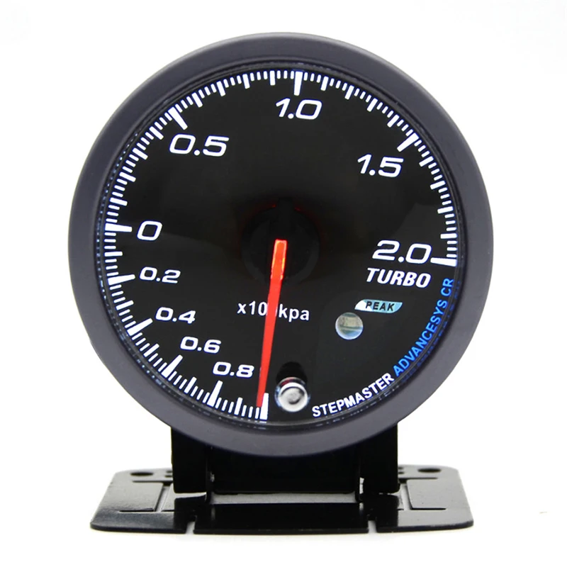 

2.5/60mm Car Racing LED Turbo Boost Gauge Vacuum Press Pressure Bar Meter DC car Turbo Gauge Sensor car accessories