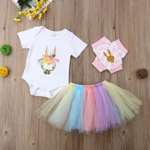 baby girl bunny romper