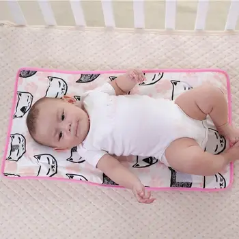 

Baby Reusable Mattress Waterproof Diapering Changing Pads Cotton Washable Newborn Mattress Baby Changing Mat