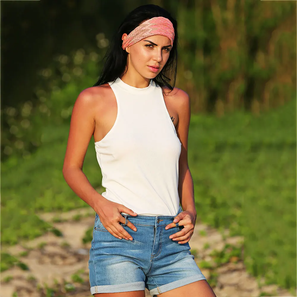 

Spring Women Vest Sexy Top Sleeveless Knitted Vest Simple Jewel Collar Knit Top Female Blouse Pullover Pull Femme Camis On Sale