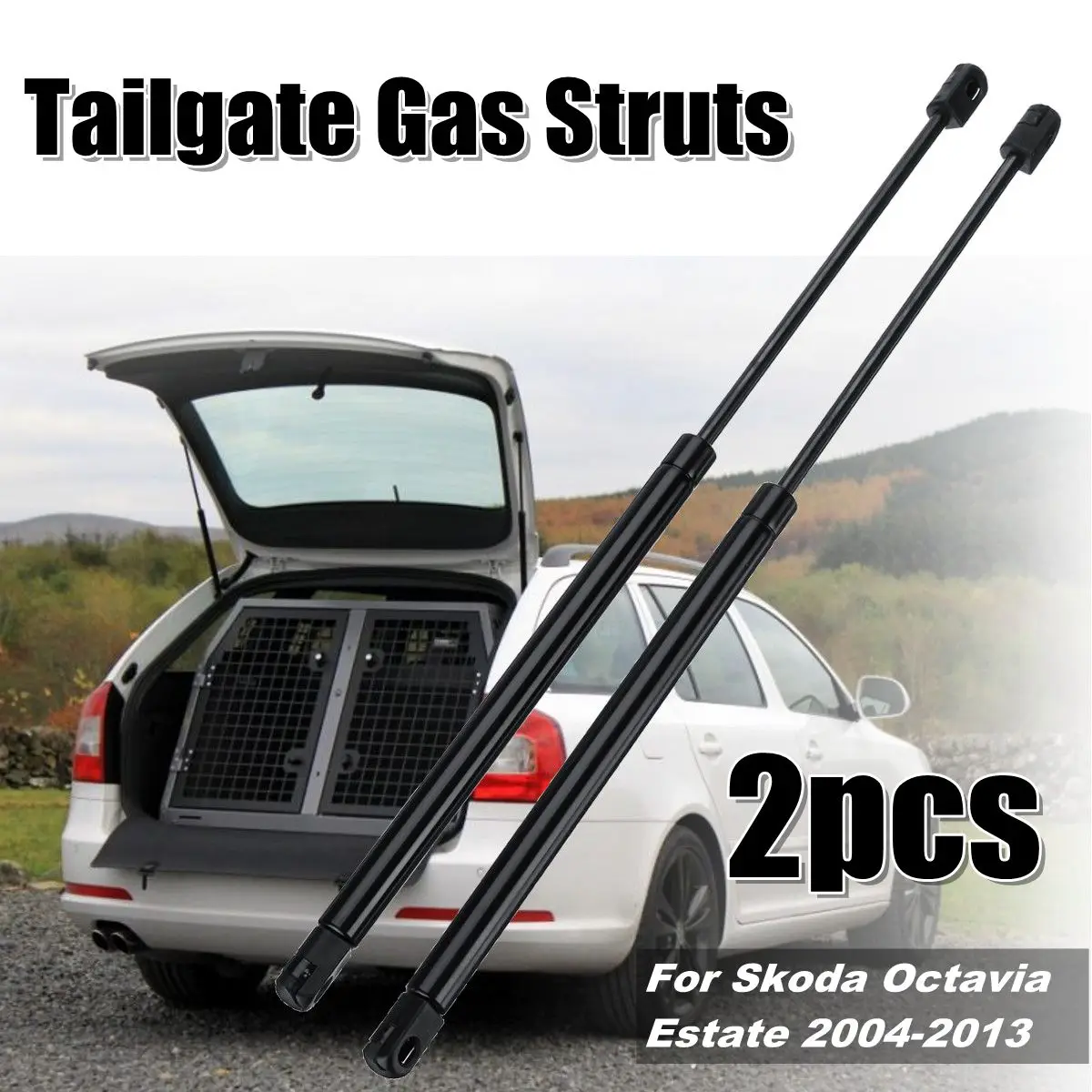 

2pcs/set Rear Left /Right Tailgate Boot Gas Lift Support Struts For Skoda Octavia Estate 2004-2013 1Z9827550
