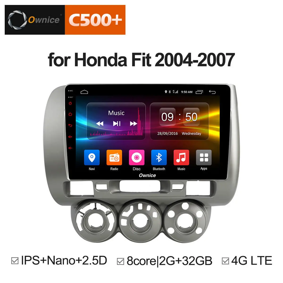 

Ownice DAB PC Android 8.1 Car DVD Multimedia Player GPS For Honda Fit Jazz 2004 2005 2006 2007 Radio Stereo Navigation DAB PC