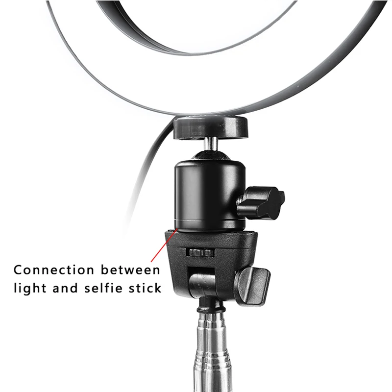 Dimmable светодиодный студийный фотоаппарат кольцо свет фото телефон видео круглая