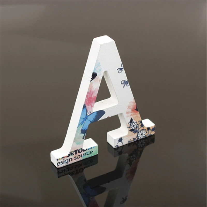 

A-Z 0-9 Wooden Wood Wedding Decoration Letters Alphabet Numbers Word Free Standing Wedding Party Decoration Vintage Home Decor