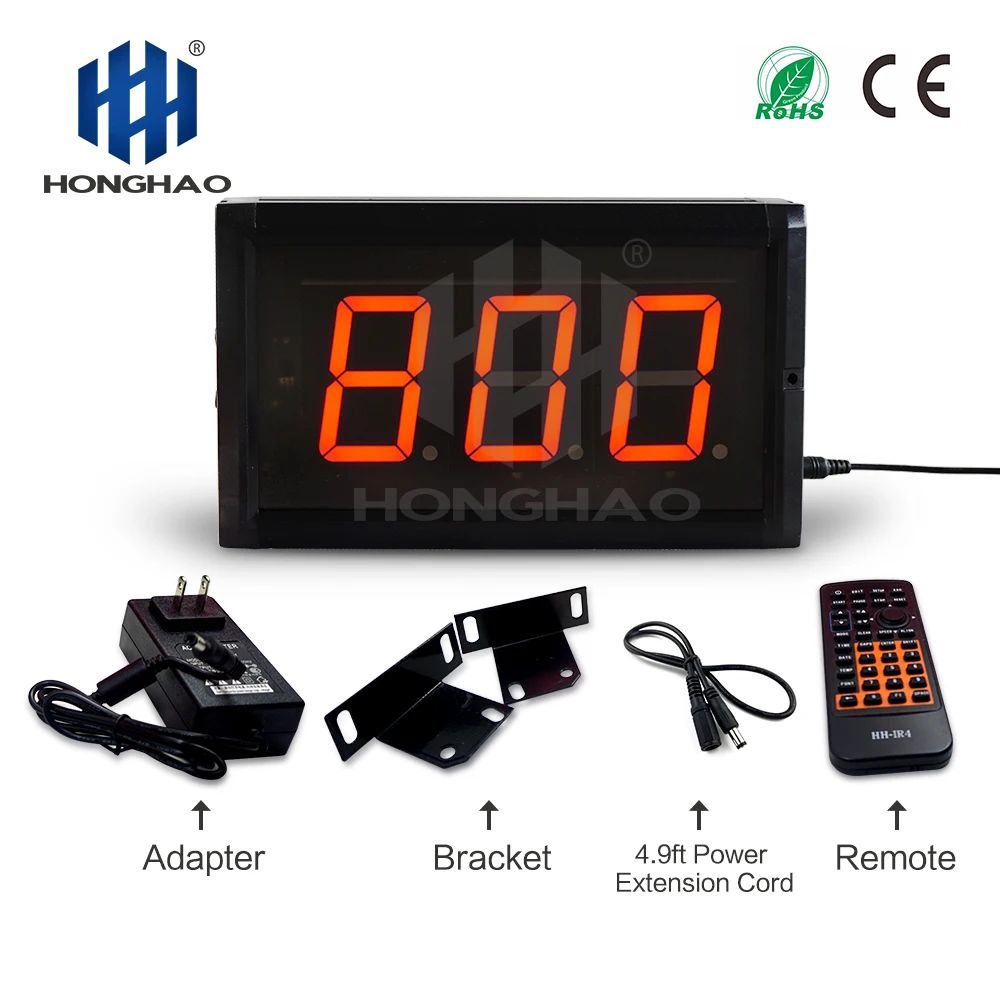 

Fedex Free Shipping alibaba express 3 inch 3 digits red indoor programmable led day countdown sign