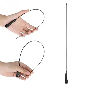 

BNC Connector 10W UV Dual Band Walkie Talkie 144/430MHz Two Way Radio Soft Antenna 2019 new style Antennas