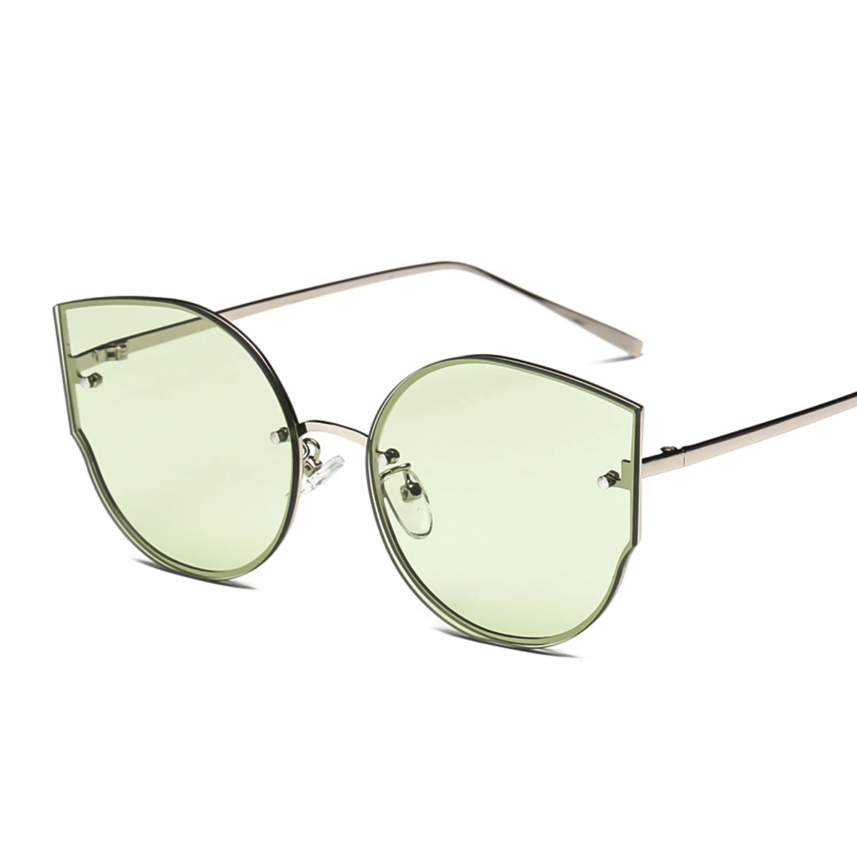 Для женщин мода кошачий глаз зеркало анти-УФ солнцезащитные защитные очки солнцезащитные очки UV400 защиты солнцезащитные очки Тактический Googles