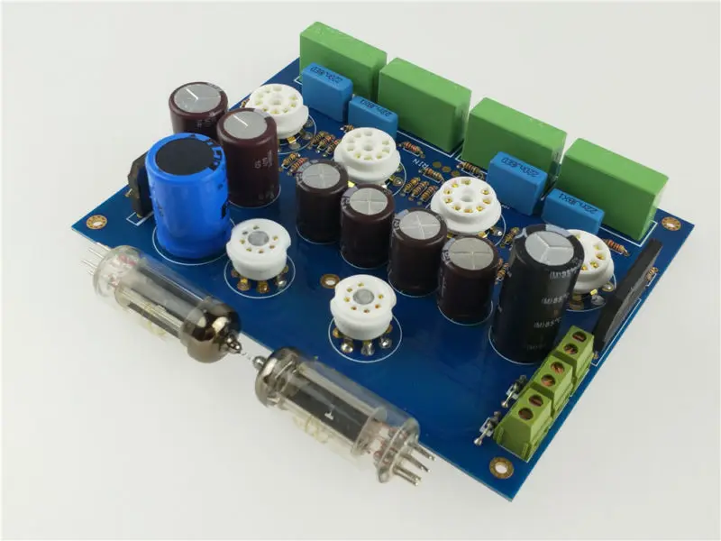 Ламповый усилитель преусилитель SRPP на основе классической цепи Marantz 7|Усилители